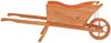vidaXL Pflanzgefäß Schubkarre-Design 128x45,5x43 cm Massivholz Tanne 364229 Bild 4