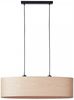 Brilliant Leuchten No. 99492-76 Pendelleuchte Romm oval E27 holz hell schwarz Bild 3