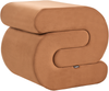 Pouf ARCADIA Samtstoff Goldbraun Bild 5