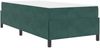 vidaXL Bettrahmen mit Matratze Dunkelgrün 80 x 200 cm Stoff 3399027 Bild 4