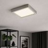 RGB LED Deckenlampe, Fernbedienung, dimmbar, nickel, H 3,5cm Bild 4