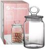 Pasabahce Kitchen Slim Vorratsdose aus hochwertigem Glas 860 ml - 19 x 8 cm Bild 5