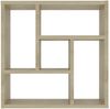 vidaXL Wandregal Sonoma-Eiche 45,1x16x45,1 cm Holzwerkstoff 802951 Bild 4
