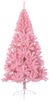 vidaXL Künstlicher Halb-Weihnachtsbaum mit Ständer Rosa 180 cm PVC 344672 Bild 4
