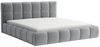 Polsterbett Doppelbett GIOTTO 200x200cm Stoff Monolith Grau Bild 4