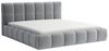 Polsterbett Doppelbett GIOTTO 200x200cm Stoff Monolith Grau Bild 3