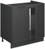 Spülenunterschrank Fame-Line Dunkelgrau 80 cm ohne Arbeitsplatte Vicco Bild 4