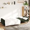 vidaXL Schlafsofa 2-Sitzer Dunkelgrün Samt 375739 Bild 3