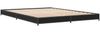 vidaXL Bettgestell Schwarz 135x190 cm Holzwerkstoff und Metall 845161 Bild 3