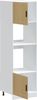 vidaXL Herdumbauschränke 2 Stk. Porto Sonoma-Eiche Holzwerkstoff 3315054 Bild 5