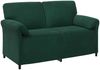 vidaXL 2-Sitzer Sofa Dunkelgrün 158 x 83 x 95 cm Samt 42033955 Bild 2