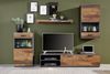 Wohnwand Mango in Used Wood Shabby und Matera grau 246 cm Bild 5