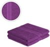 Handtuch 2er Set 80x200 cm Lila Bild 2