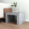 vidaXL Couchtisch Betongrau 50x50x35 cm Holzwerkstoff 808553 Bild 3