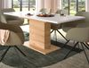 Esstisch Home-X in weiß und Eiche ausziehbar 150 - 190 cm Bild 4