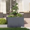 vidaXL Pflanzgefäß Anthrazit 120x80x80 cm Stahl 860789 Bild 3
