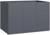 vidaXL Pflanzgefäß Anthrazit 120x80x80 cm Stahl 860789 Bild 2