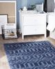 Teppich marineblau 80x150 cm Kurzflor ADATEPE Bild 3