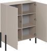 INOSIGN Kommode Jukon, Breite 110 cm, moderne grifflose Hochschrank, 2Türen, Highboard mit viel Stauraum, push-to-open-Funktion Bild 3