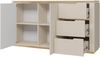 Wohnzimmer-Set Hilafin I (Farbe: Sandbeige / Sandbeige + Gold) Bild 3