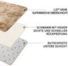 LuxusKollektion Hochflor-Teppich Teppich Hochflor Grau 200x300 Waschbar Khaki 200 x 300 cm (Rechteckig) Bild 4