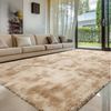 LuxusKollektion Hochflor-Teppich Teppich Hochflor Grau 200x300 Waschbar Khaki 200 x 300 cm (Rechteckig) Bild 5