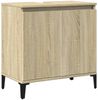 vidaXL Waschbeckenunterschrank Sonoma-Eiche 58x33x60 cm Holzwerkstoff 847408 Bild 2