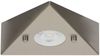 TRANGO LED Unterbauleuchte, 1er Erweiterungsset 6739-12 LED-Küchenunterbauleuchte *COOK* LED Einbauleuchte - Einbaustrahler aus Edelstahl inkl. 1x 4,8 Watt LED Modul 3000K warmweiß - direkt 230 Volt - beliebig erweiterbar, Schalter - Dreieckleuchte – S... Bild 2