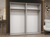 Kleiderschrank Veluna III 200 (Farbe: Cashmere / Cashmere + Gold) Bild 3