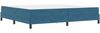 vidaXL Boxspringbett mit Matratze Dunkelblau 200 x 200 cm Stoff 3398717 Bild 4