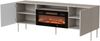 TV-Lowboard Aropo 190 mit Kamin (Farbe: Cashmere) Bild 3