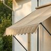 Klemmmarkise Stem 200x120x220-309 cm Sandfarben [pro. tec] Bild 4