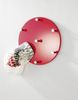 HAKU Möbel Wandgarderobe - rot-chrom - B. 40cm - HAKU-42485 Bild 2