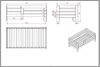 Juniorbett Karie 144x70x56 Kinderbett MDF Weiß Bild 4
