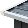 vidaXL Brennholzlager Verzinkter Stahl 172 x 91 x 154 cm Grau 44858 Bild 5