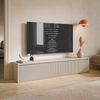 Selsey 'Vemmi' – TV-Lowboard 2-türig, Kaschmirgrau, 180 cm Bild 3