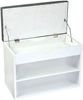 KESPER 1591413 Schuhschrank / Sitzbank, weiß Bild 3