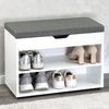 KESPER 1591413 Schuhschrank / Sitzbank, weiß Bild 2