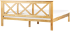 Bett mit Lattenrost TANNAY 180 x 200 cm Holz Heller Holzfarbton Bild 5