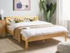 Bett mit Lattenrost TANNAY 180 x 200 cm Holz Heller Holzfarbton Bild 3