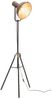 Standlampe Rund Metall Grau Bild 3