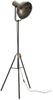 Standlampe Rund Metall Grau Bild 1