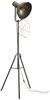 Standlampe Rund Metall Grau Bild 2