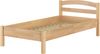 Massivholzbett Buche natur 90x200 Einzelbett Bettgestell mit Rollrost und Matratze 60.73-09FLM Bild 5