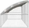 vidaXL Hundekäfig 3 pcs Silber 6 x 2 x 2 m Verzinkter Stahl 3368329 Bild 5