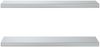 vidaXL Wandregale 2 Stk. 75x23,5 cm Silbern Edelstahl 30283 Bild 5