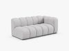 Micadoni Modulares Sofa Lupine 3-Sitzer Rechts Boucle Baloo Hellgrau Bild 2
