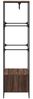vidaXL Kleiderständer Braun Eichen-Optik 90x50x180 cm Holzwerkstoff 848673 Bild 5