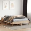 vidaXL Massivholzbett ohne Matratze 150x200 cm Kiefernholz 842694 Bild 3