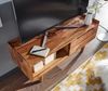 Lowboard Sheesham Massivholz 95 x 44 x 34 cm TV-Kommode mit Schiebetür, Design TV-Schrank Hoch, Fernsehtisch Fernsehschrank Modern, Fernsehkommode Wohnzimmer Bild 5